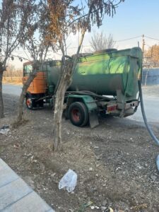 تخلیه چاه حصارک